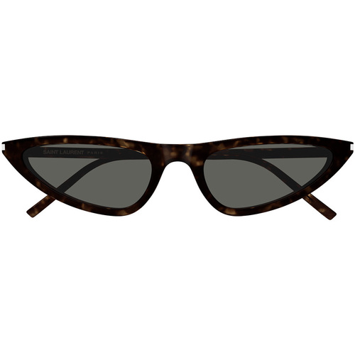 Hodinky & Bižutéria Žena Slnečné okuliare Yves Saint Laurent Occhiali da Sole Saint Laurent SL 703 002 Hnedá