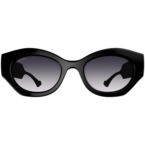 Hodinky & Bižutéria Slnečné okuliare Gucci Occhiali da Sole  GG1553S 001 Čierna