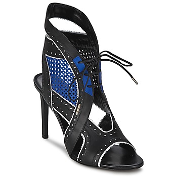 Topánky Žena Sandále Roberto Cavalli XPS254-PZ448 Čierna / Modrá