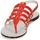 Topánky Žena Sandále Versace DSL944C Koralová