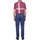 Oblečenie Muž Košele s krátkym rukávom Pierre Cardin 538536226-860 Tmavá fialová / Fialová 