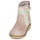 Topánky Dievča Polokozačky Citrouille et Compagnie OUGAMO LIBERTY Ružová / Kvetovaná