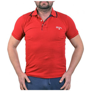Oblečenie Muž Tričká a polokošele Converse polo Piquet Červená