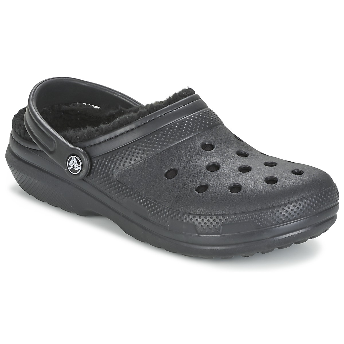 Topánky Nazuvky Crocs CLASSIC LINED CLOG Čierna