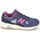 Topánky Dievča Nízke tenisky New Balance KL580 Fialová  / Ružová