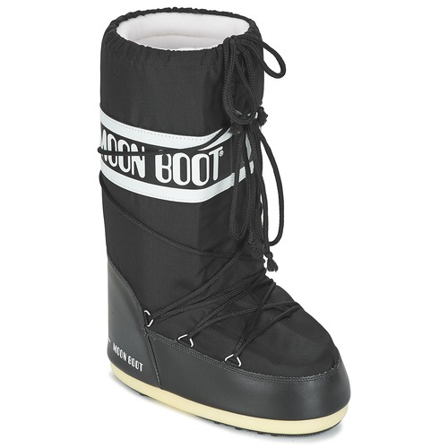 Topánky Snehule  Moon Boot MOON BOOT NYLON Čierna