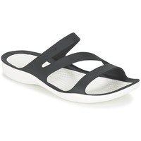 Topánky Žena Sandále Crocs SWIFTWATER SANDAL W Čierna / Biela