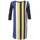 Oblečenie Žena Krátke šaty Benetton VAGODA Modrá / Žltá / Biela