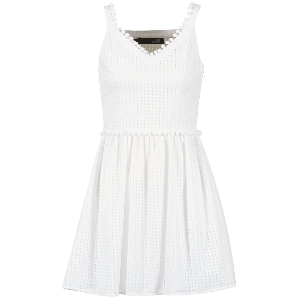 Oblečenie Žena Krátke šaty Love Moschino WVF3880 Biela