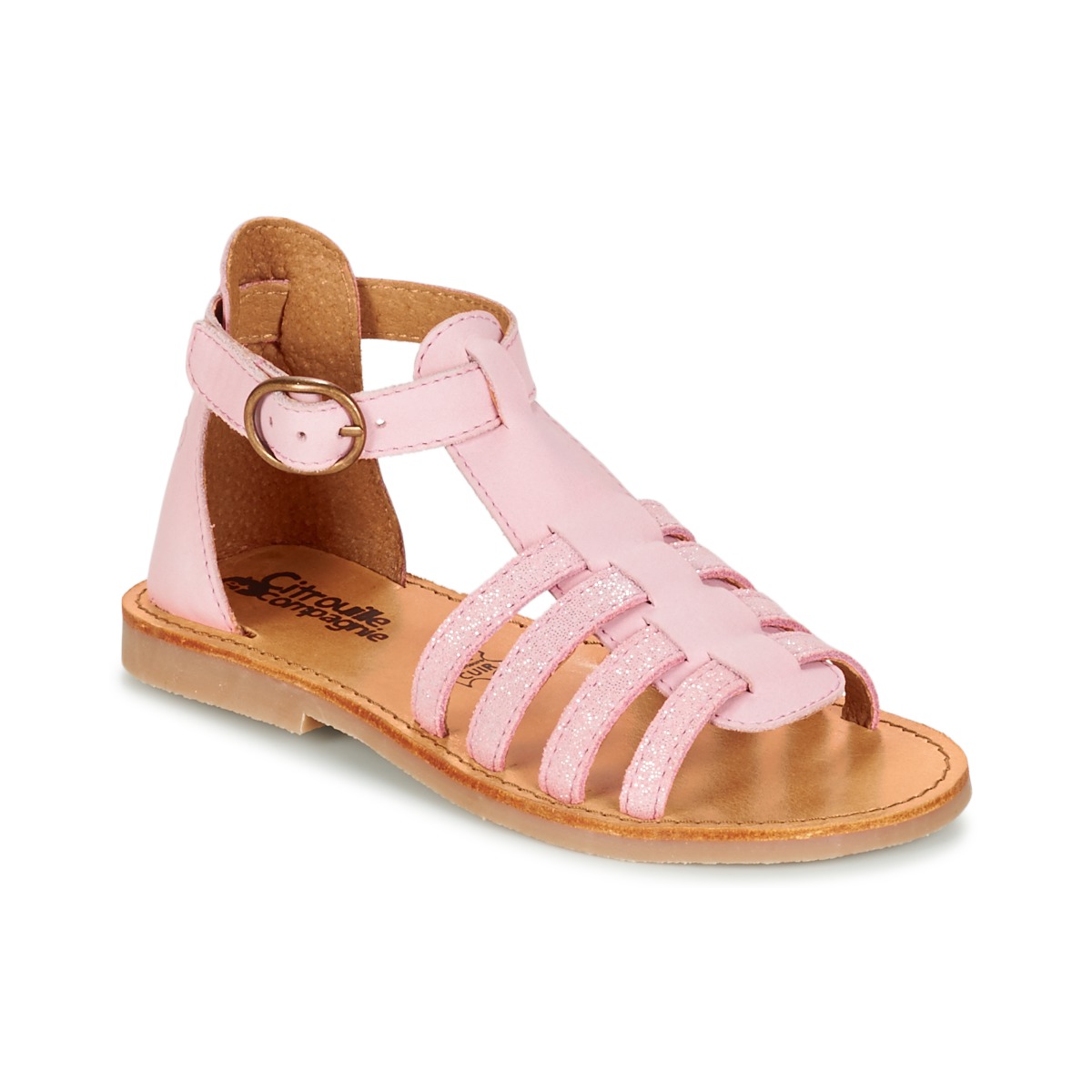 Topánky Dievča Sandále Citrouille et Compagnie JASMA Ružová