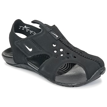 Topánky Deti športové šľapky Nike SUNRAY PROTECT 2 TODDLER Čierna / Biela