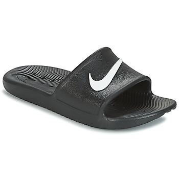 Topánky Muž športové šľapky Nike KAWA SHOWER SLIDE Čierna / Biela