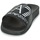 Topánky športové šľapky Emporio Armani EA7 SEA WORLD VISIBILITY M SLIPPER Čierna / Biela