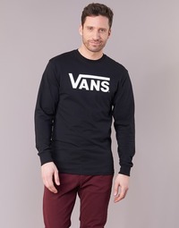 Oblečenie Muž Tričká s dlhým rukávom Vans VANS CLASSIC Čierna