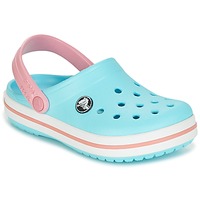 Topánky Deti Nazuvky Crocs Crocband Clog Kids Modrá / Ružová