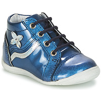 Topánky Dievča Polokozačky GBB SHINA Modrá
