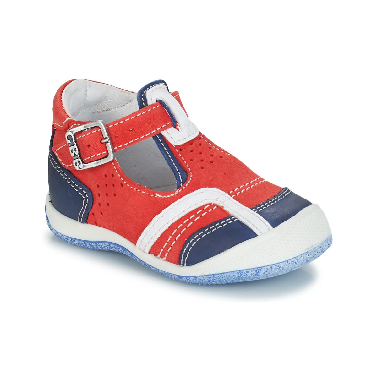Topánky Chlapec Sandále GBB SIGMUND Červená / Modrá