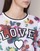 Oblečenie Žena Blúzky Love Moschino W4G2801 Biela / Viacfarebná