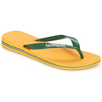Topánky Žabky Havaianas BRAZIL LOGO Žltá