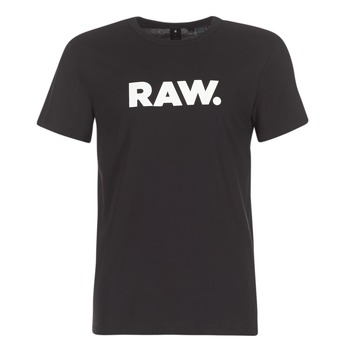 Oblečenie Muž Tričká s krátkym rukávom G-Star Raw HOLORN R T S/S Čierna