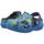Topánky Dievča Sandále Crocs KID'S CLASSIC FUZZ LINED GRAPHIC CLOG Modrá