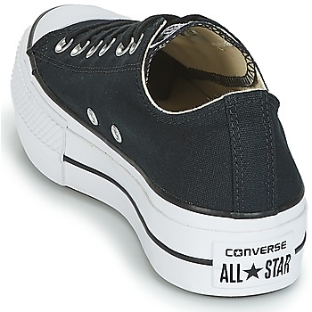 Converse Chuck Taylor All Star Lift Clean Ox Core Canvas Čierna