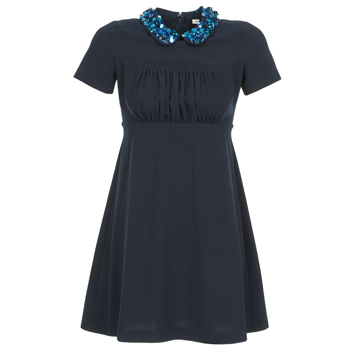 Oblečenie Žena Krátke šaty Manoush COMMUNION Modrá