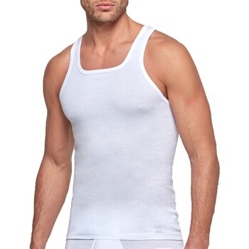 Oblečenie Muž Tielka a tričká bez rukávov Impetus 1334001 001 Biela