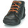 Topánky Chlapec Členkové tenisky GBB REGIS Čierna / Oranžová
