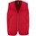 Oblečenie Spoločenské vesty k oblekom Sols WALLACE WORK UNISEX Červená