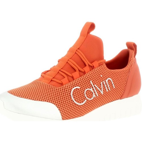 Topánky Muž Módne tenisky Calvin Klein Jeans RON Oranžová