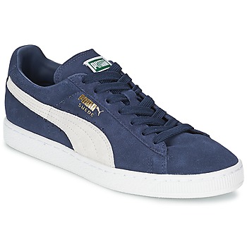 Topánky Nízke tenisky Puma SUEDE CLASSIC Modrá / Biela