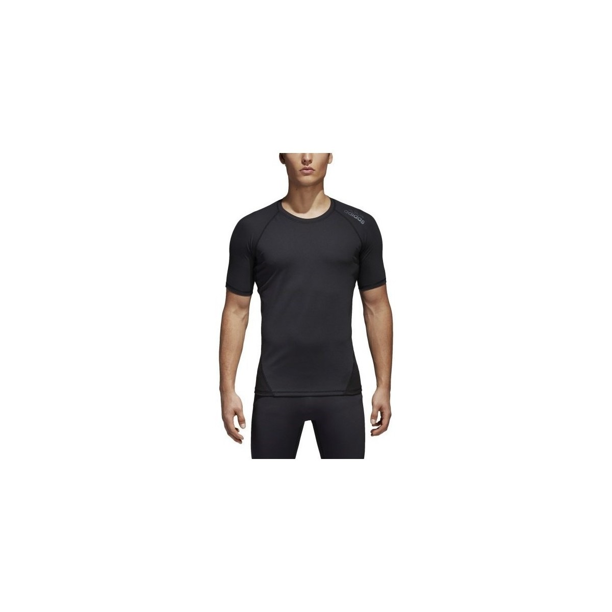 Oblečenie Muž Tričká s krátkym rukávom adidas Originals Alphaskin Čierna