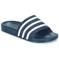 Topánky športové šľapky adidas Originals ADILETTE Námornícka modrá / Biela