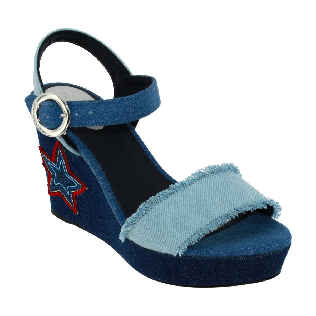 Topánky Žena Sandále Desigual Virgo Modrá