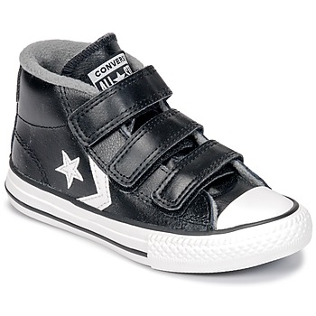 Topánky Deti Členkové tenisky Converse STAR PLAYER 3V MID Čierna / Mason / Vintage / Biela