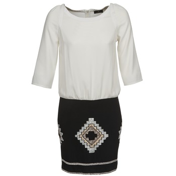 Oblečenie Žena Krátke šaty One Step RAMBOUTAN Biela / Čierna