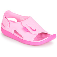Topánky Dievča Sandále Nike SUNRAY ADJUST 5 Ružová